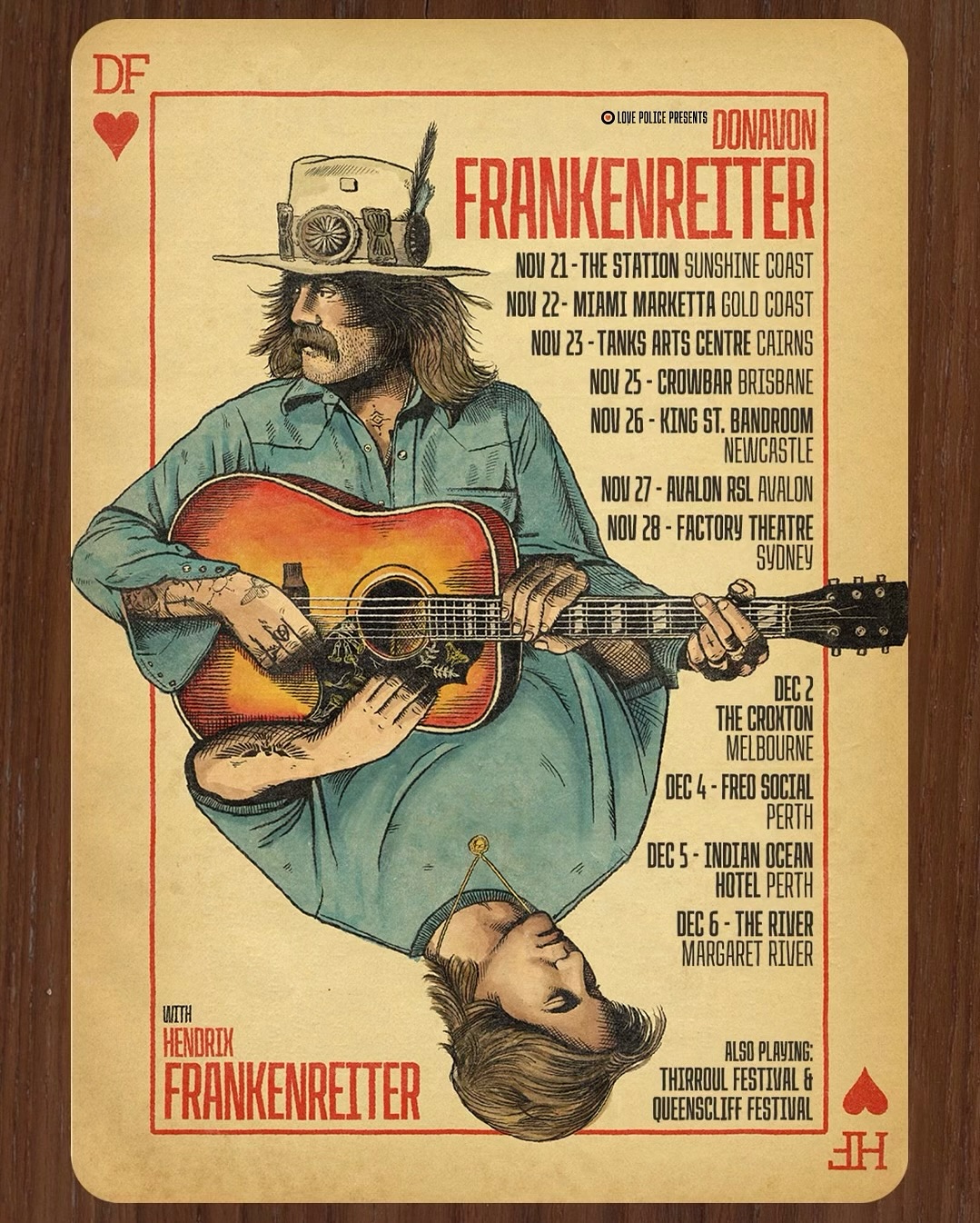 Donavon Frankenreiter Tour Poster 2025